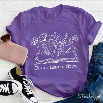 Read Learn Grow T-Shirt
