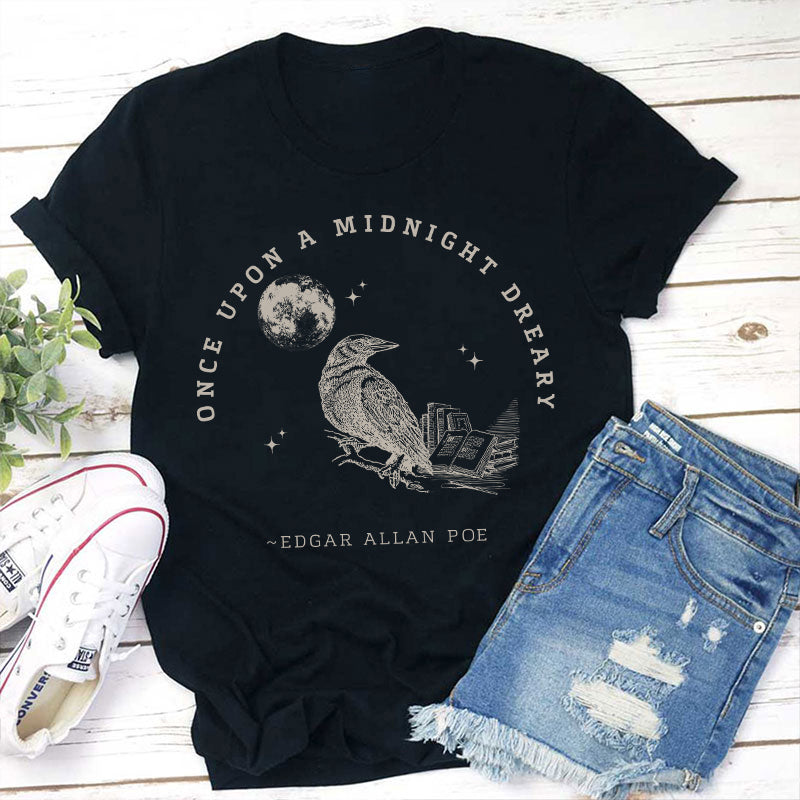 Once Upon A Midnight Dreary Teacher T-Shirt