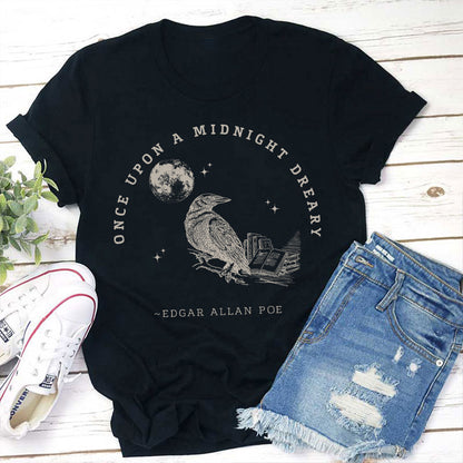 Once Upon A Midnight Dreary Teacher T-Shirt