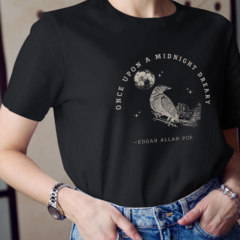 Once Upon A Midnight Dreary Teacher T-Shirt