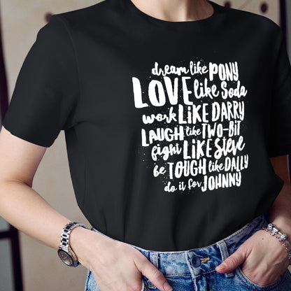 Famous Book Character Names Teacher T-Shirt