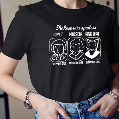 Funny Literature Spoilers Teacher T-Shirt