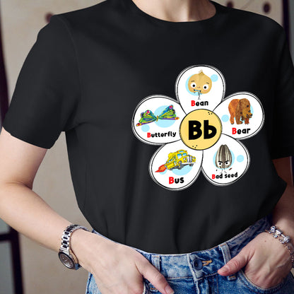 Food Group Butterfly Teacher T-Shirt