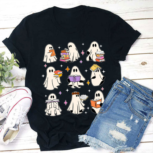 Reading Ghosts Teacher T-Shirt