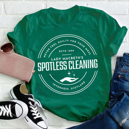 Spotless Cleaning Teacher T-Shirt