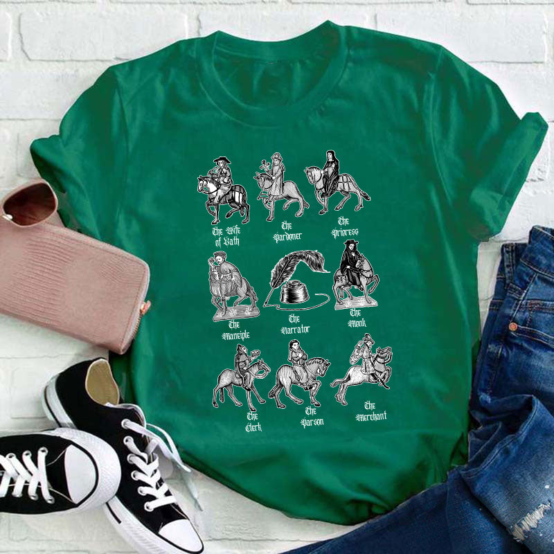 Canterbury Tales Teacher T-Shirt