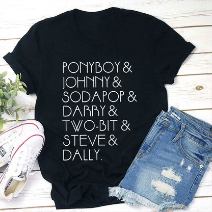 Literature Characters Teacher T-Shirt