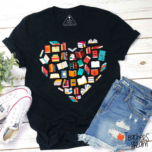 Book Lover Teacher T-Shirt
