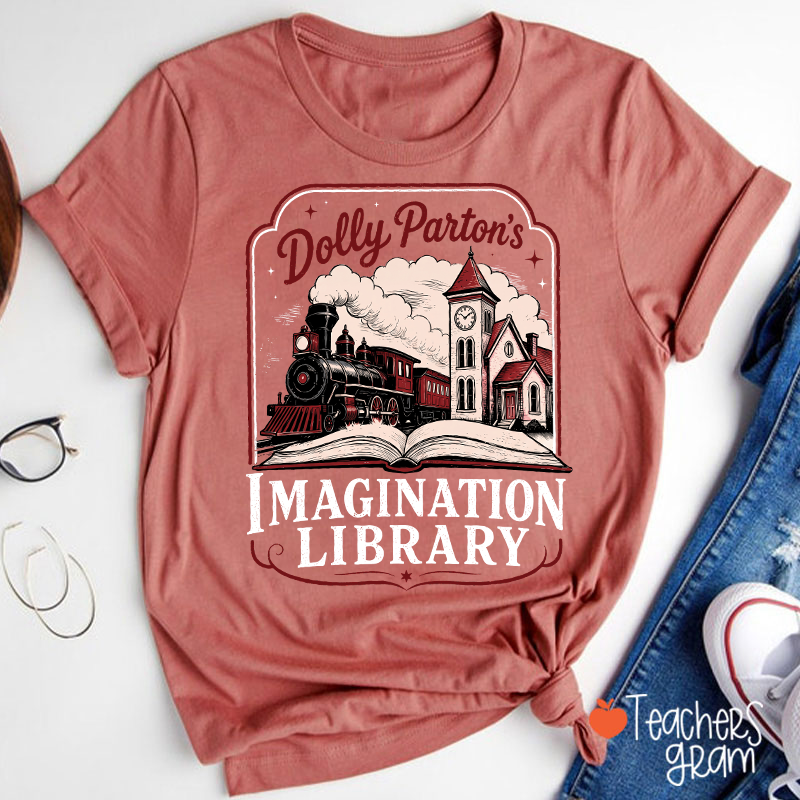 Dolly 's Imagination Library Teacher T-Shirt
