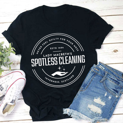 Spotless Cleaning Teacher T-Shirt