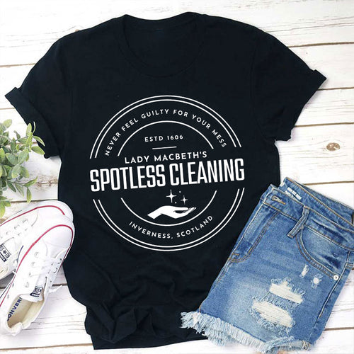 Spotless Cleaning Teacher T-Shirt