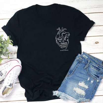 Beware For I Am Fearless And Therefore Powerful Teacher T-Shirt