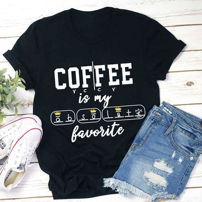 Coffee Is My Favorite Teacher T-Shirt