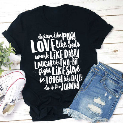 Famous Book Character Names Teacher T-Shirt