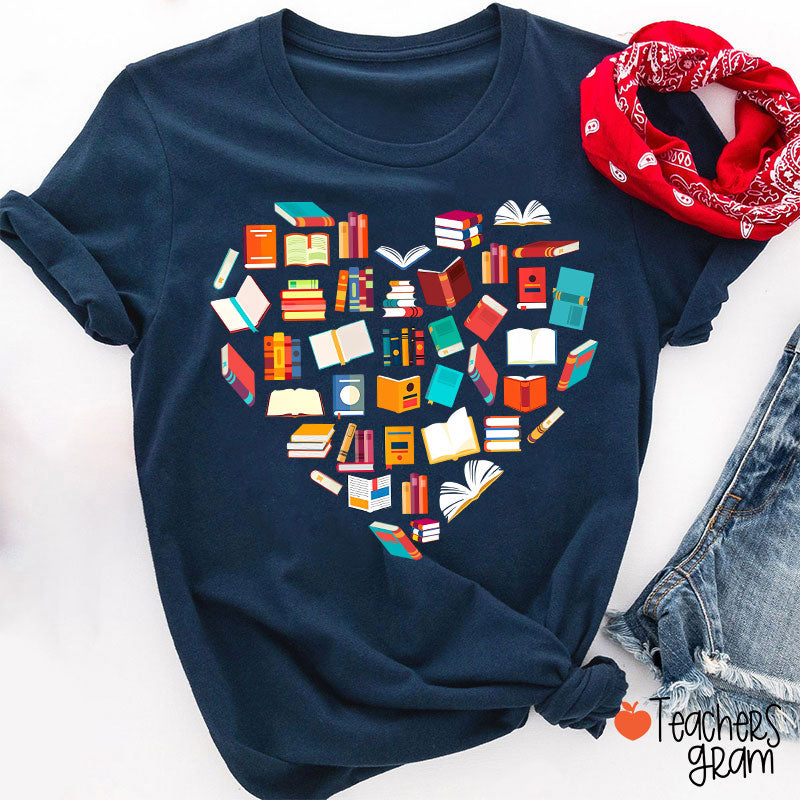 Book Lover Teacher T-Shirt