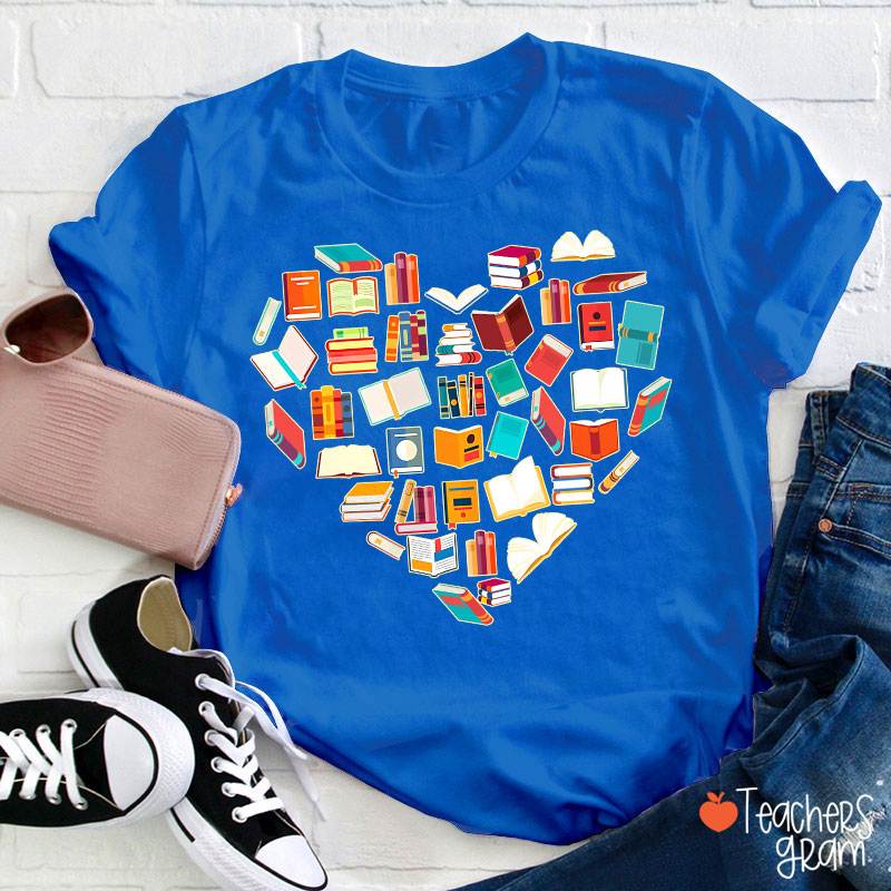 Book Lover Teacher T-Shirt