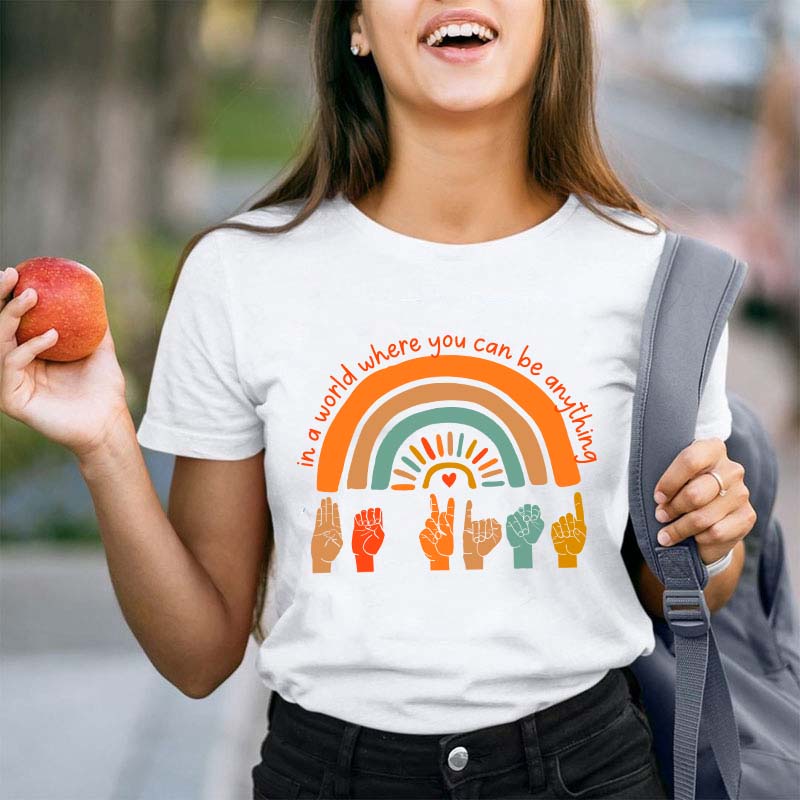 Be A Nice Teacher T-Shirt