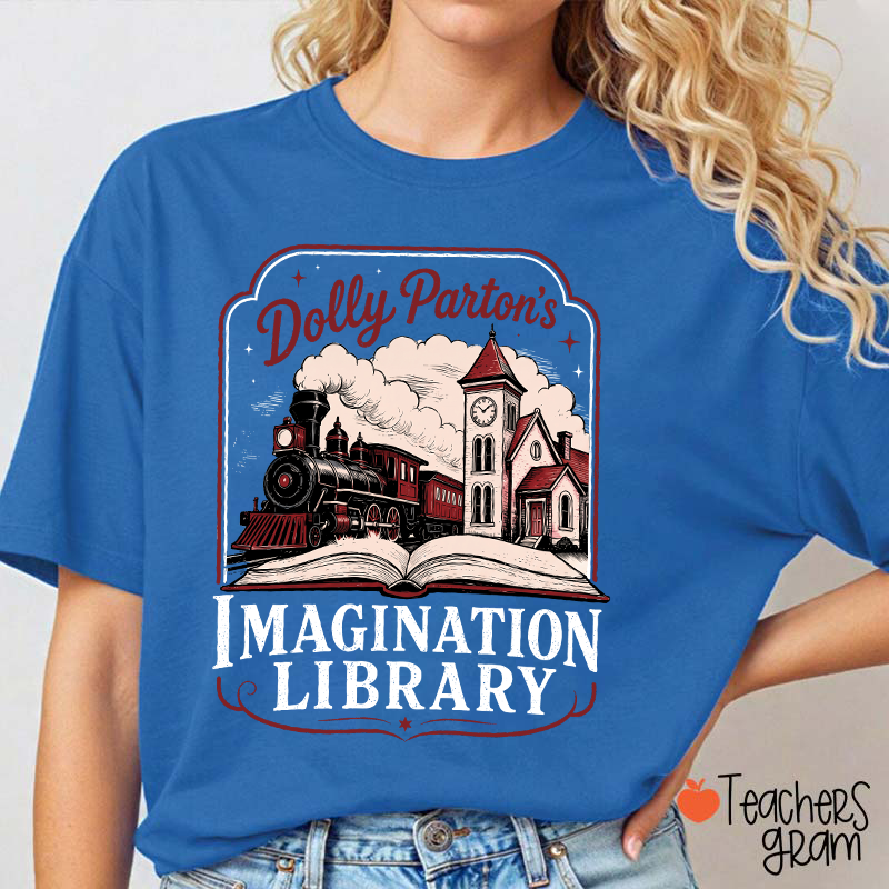 Dolly 's Imagination Library Teacher T-Shirt
