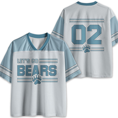 Personalized Let's Go Mascot Teacher Mesh Jersey