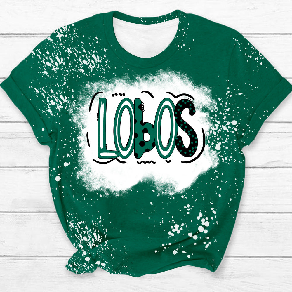 Personalized Team Spirit Sublimated Mascot Teacher Printed Super Soft T-Shirt