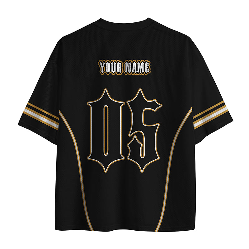 Personalized School Name Design Fonts Teacher Mesh Jersey
