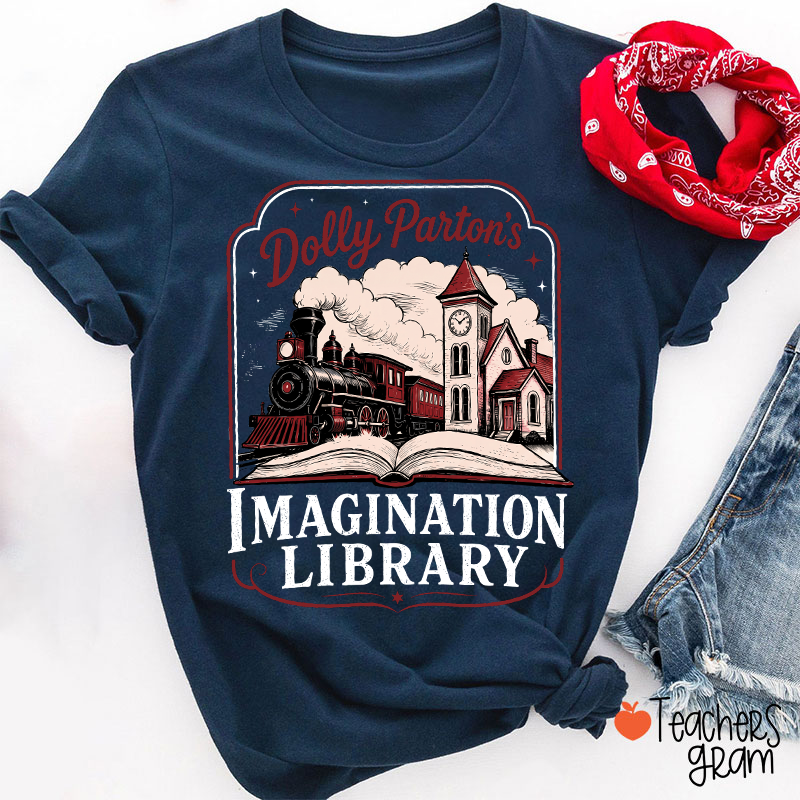 Dolly 's Imagination Library Teacher T-Shirt