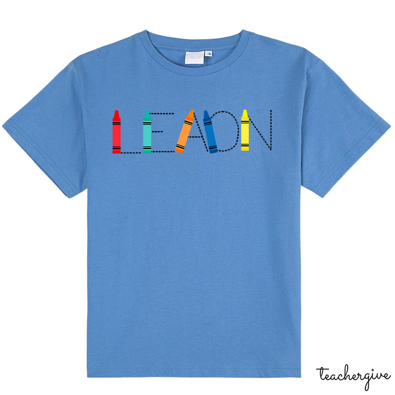 Personalized Name Crayons Letters Class T-Shirt