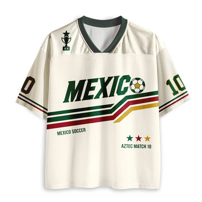 Personalized Name And Number Mexico Soccer Teacher Mesh Jersey