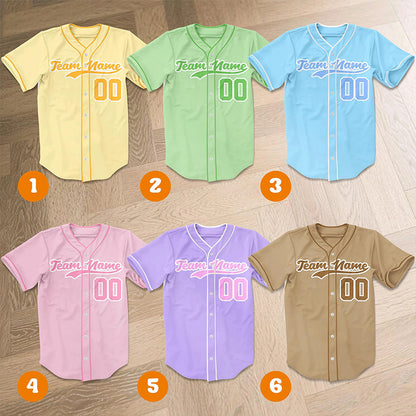 Personalized Team Name Name And Number Teacher Baseball Jersey