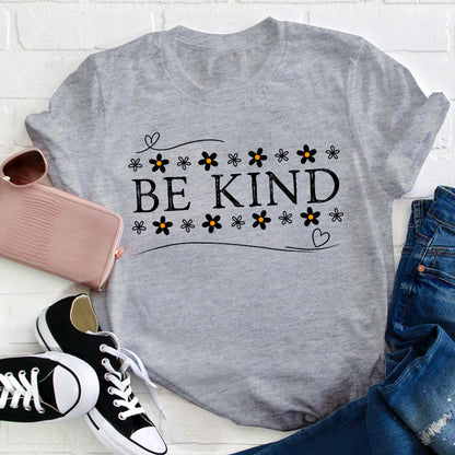 Be Kind Daisy Teacher T-Shirt