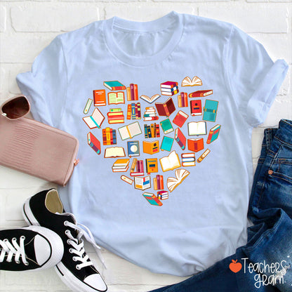 Book Lover Teacher T-Shirt