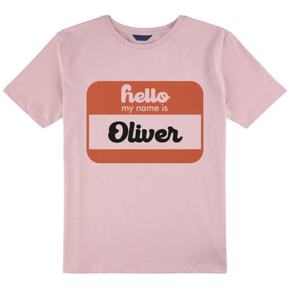 Personalized Name Tag Hello My Name Is Class T-Shirt