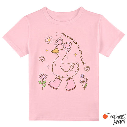 Funny Silly Goose On The Loose Class T-Shirt