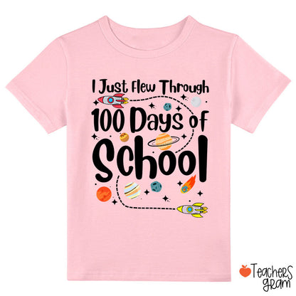 I Just Flew Through 100 Days Of School Class T-Shirt
