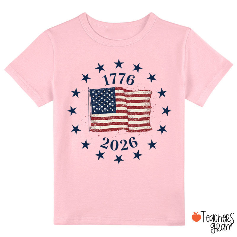 USA Flag 250 Years Class T-Shirt