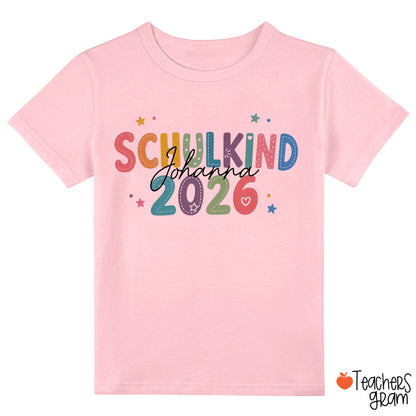 Personalized Name Schulkind Class T-Shirt