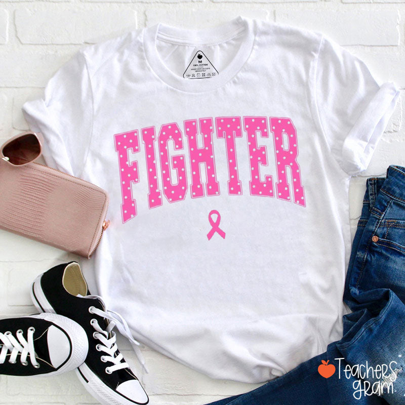 Personalized Team Name Breast Cancer Awareness Teacher T-Shirt