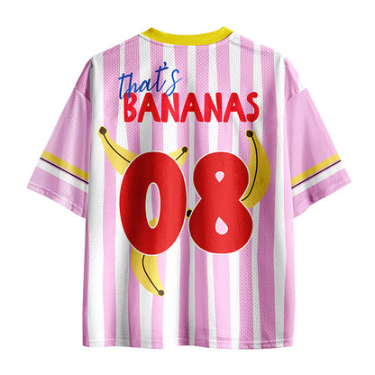 Personalized Number That's Bananas Teacher Mesh Jersey