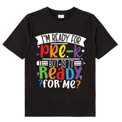 Personalized I'm Ready For Grade But Is It Ready For Me Kid T-Shirt