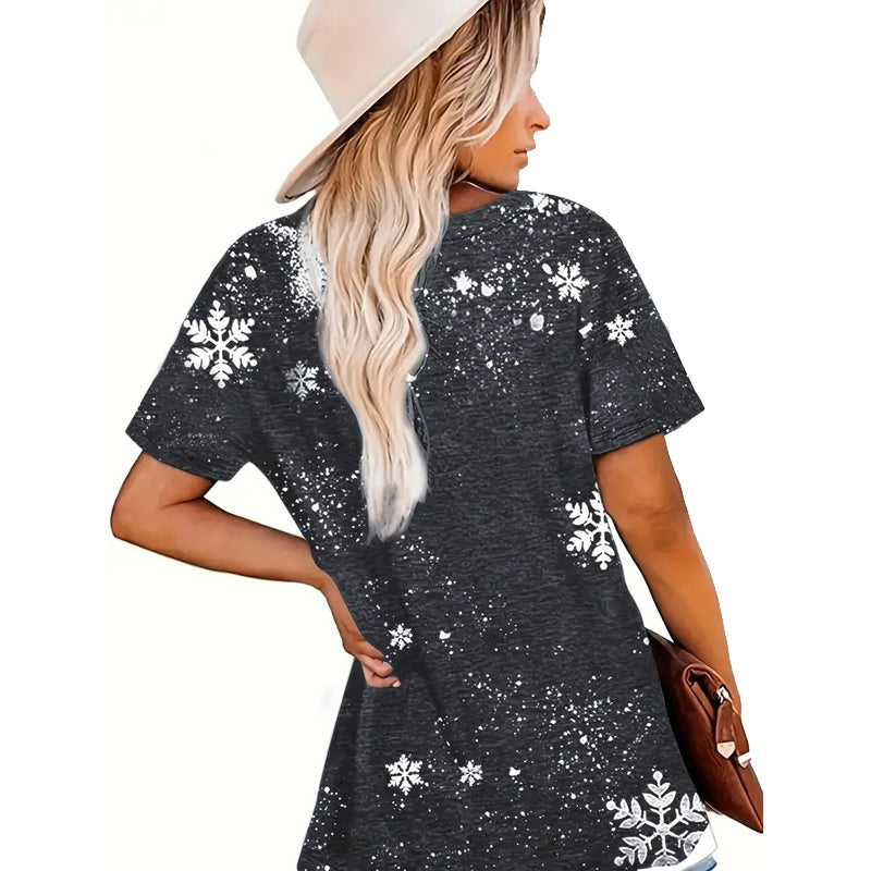 Tis The Season Teacher Printed Super Soft T-Shirt