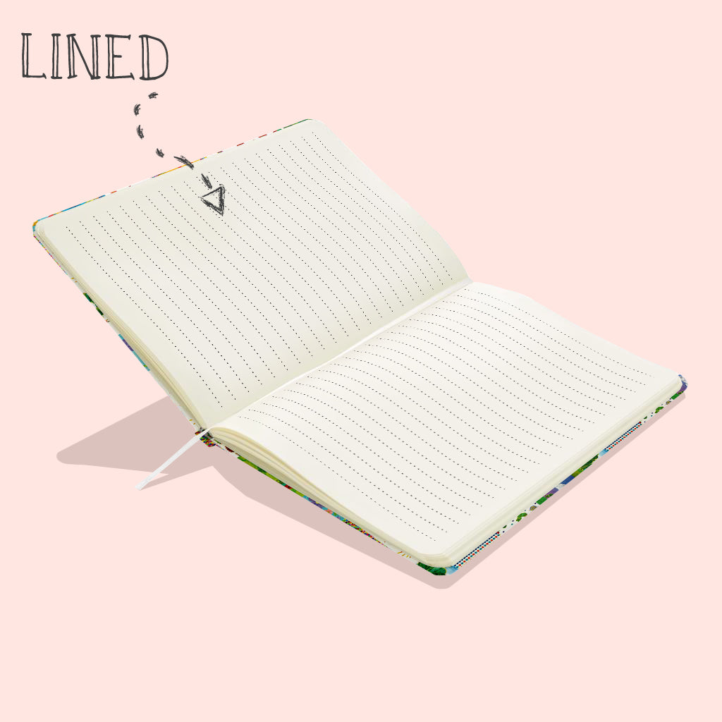 Garden Trip With Caterpillars Teacher Hardcover Notebook