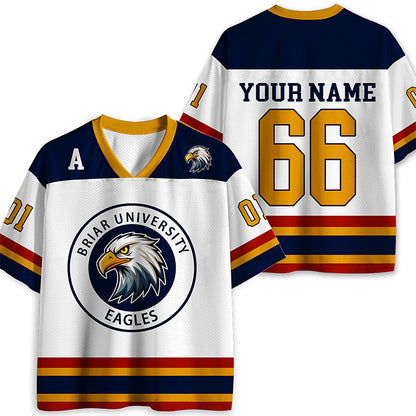 Personalized Mascot And School Name School Spirit Teacher Mesh Jersey