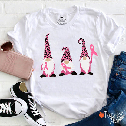 Pink Ghonme Breast Cancer Awareness Teacher T-Shirt