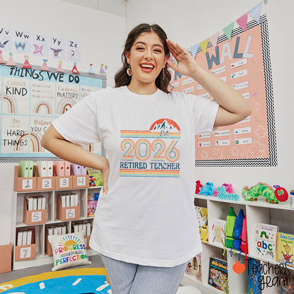 Personalized Teaching Retirement Teacher T-Shirt