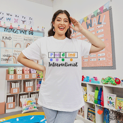 Reading Interventionist Teacher T-Shirt
