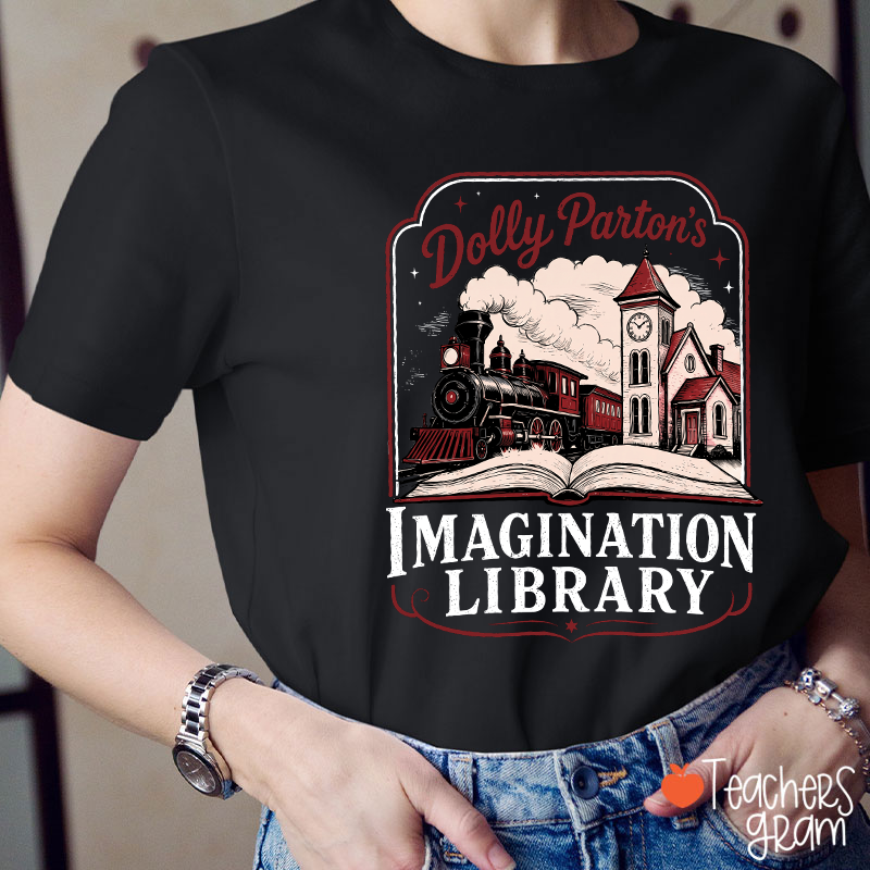 Dolly 's Imagination Library Teacher T-Shirt
