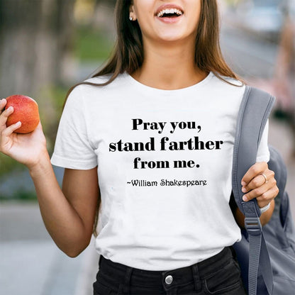 Pray You Stand Farther From Me Teacher T-Shirt