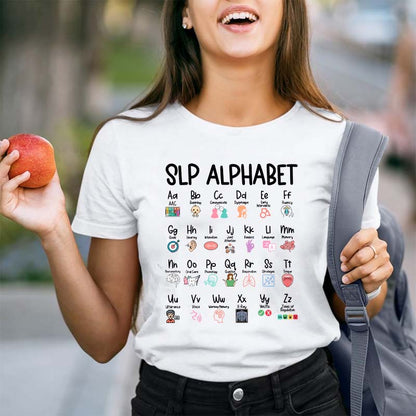 SLP Alphabet Teacher T-Shirt