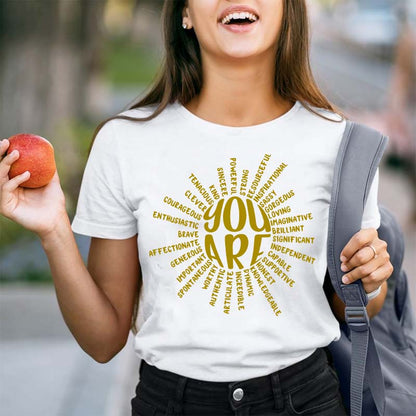 Believe In Yourself You Are Great Teacher T-Shirt