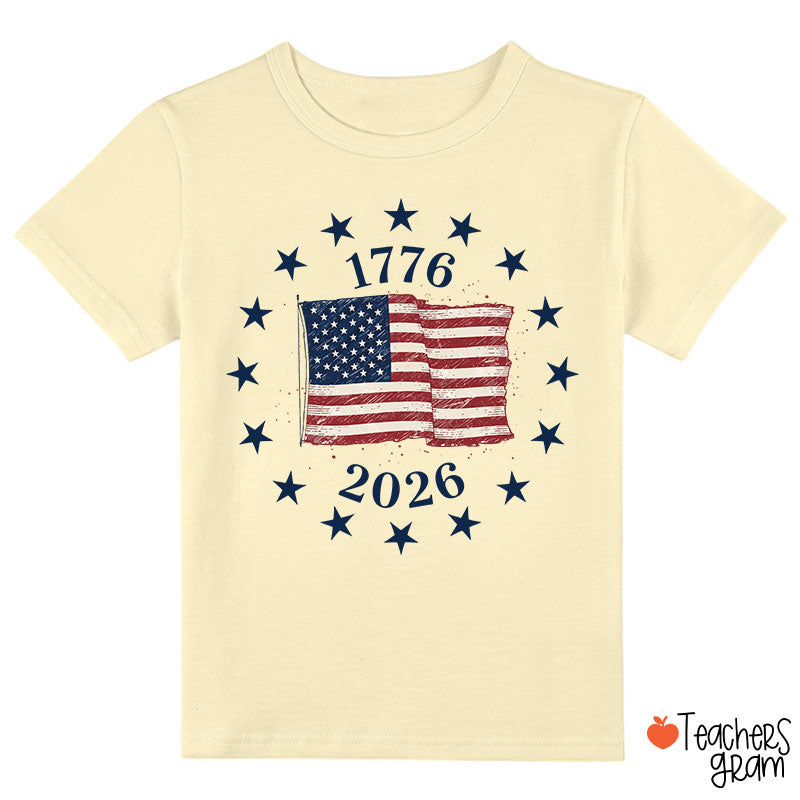 USA Flag 250 Years Class T-Shirt